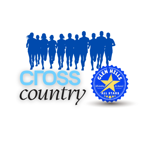 blue runners cross country logo